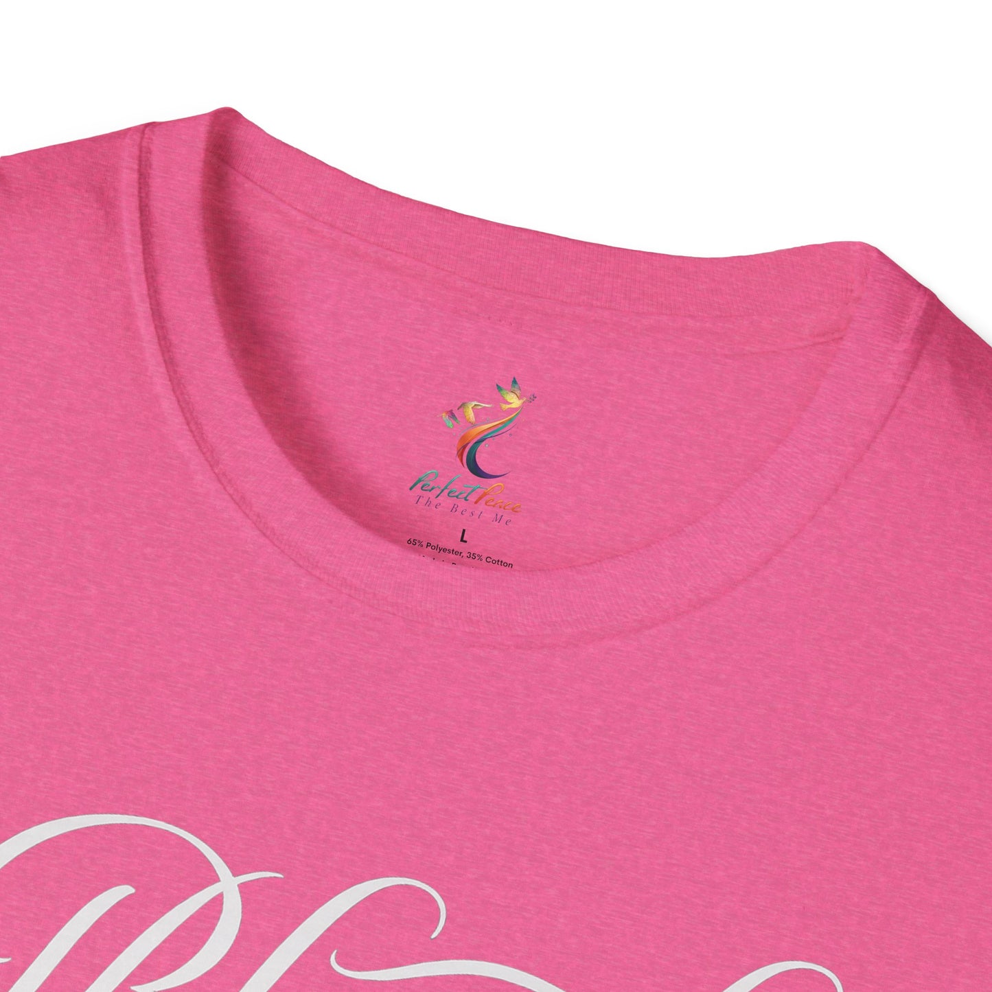 Blessed Rose T-Shirt — Script Floral Faith Tee