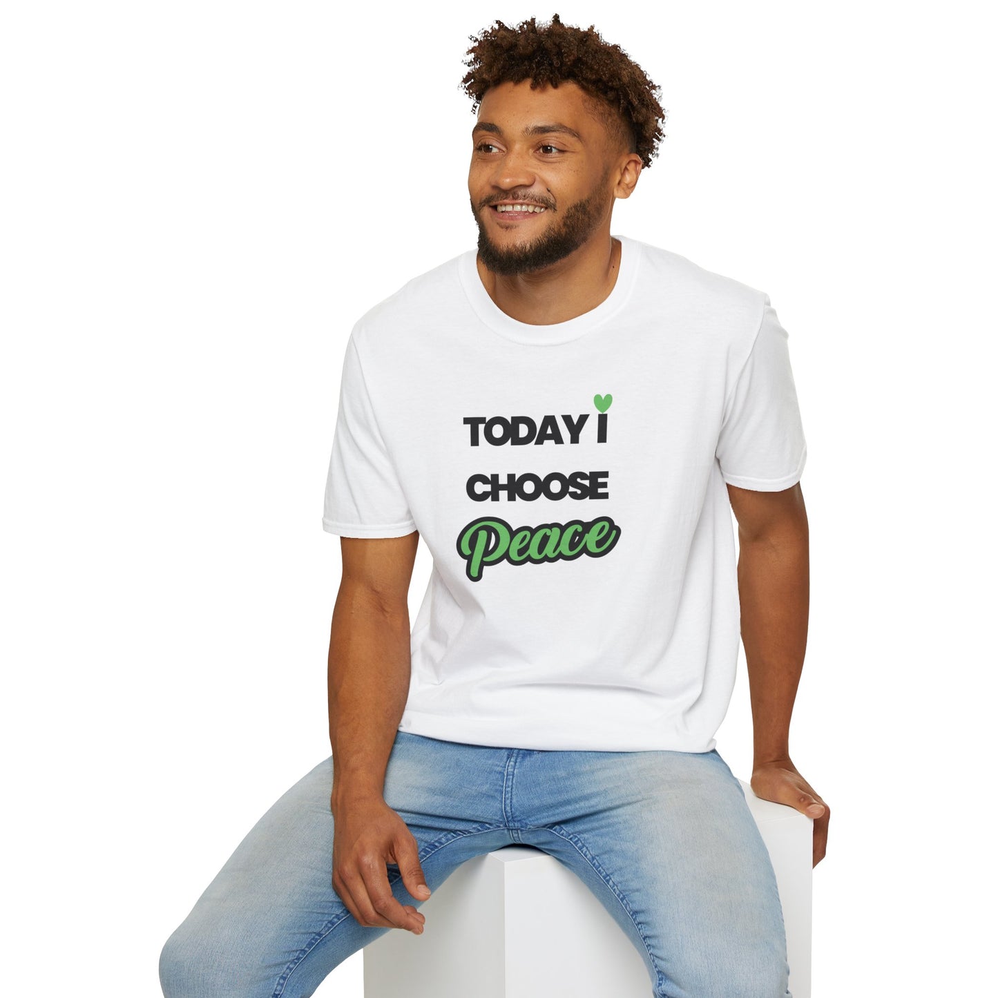 "Today I Choose Peace" Inspirational Graphic Tee