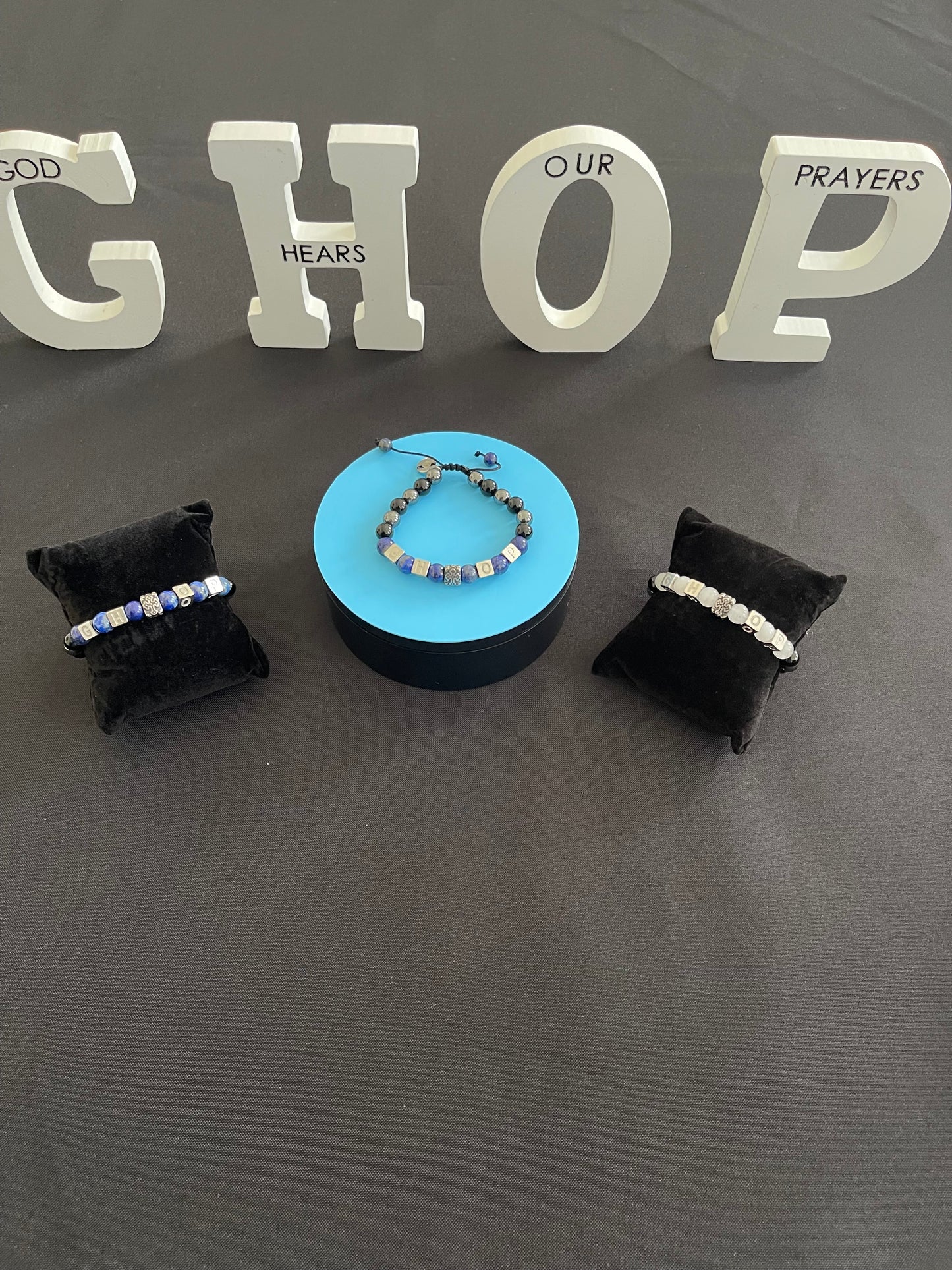 GHOP BLUE Natural Stone Bracelet