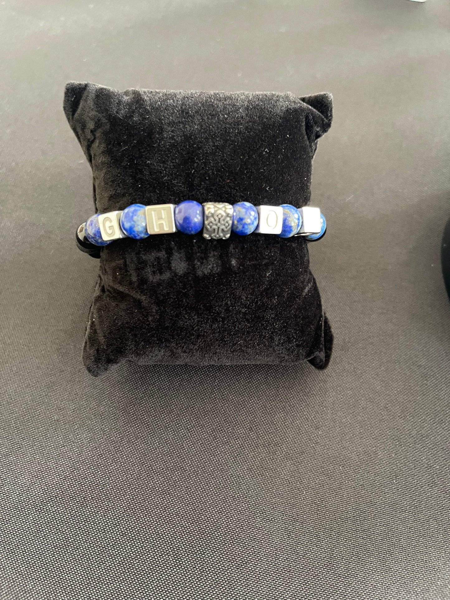 GHOP BLUE Natural Stone Bracelet