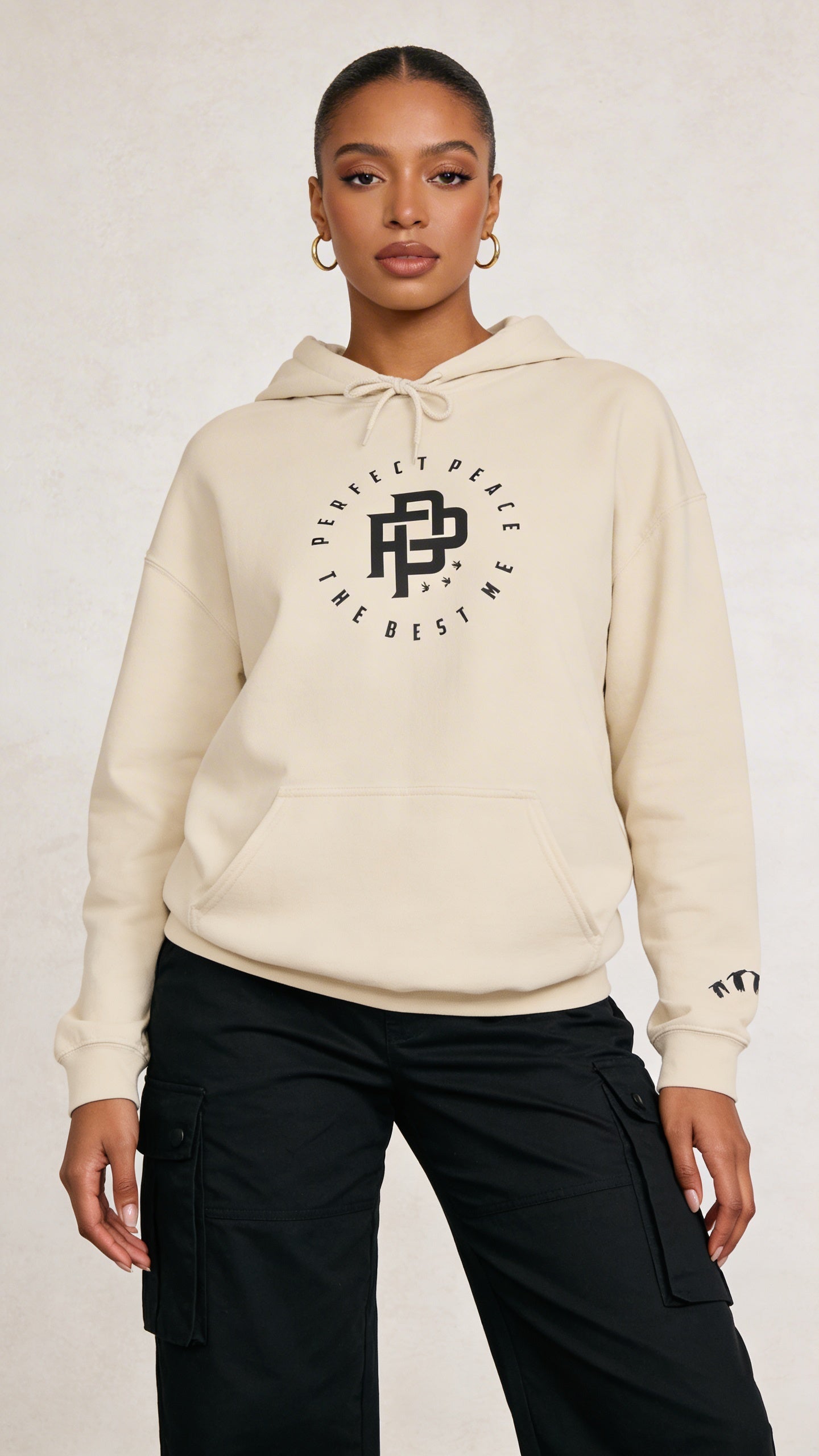 Perfect Peace Signature Hoodie - Minimal Logo Pullover