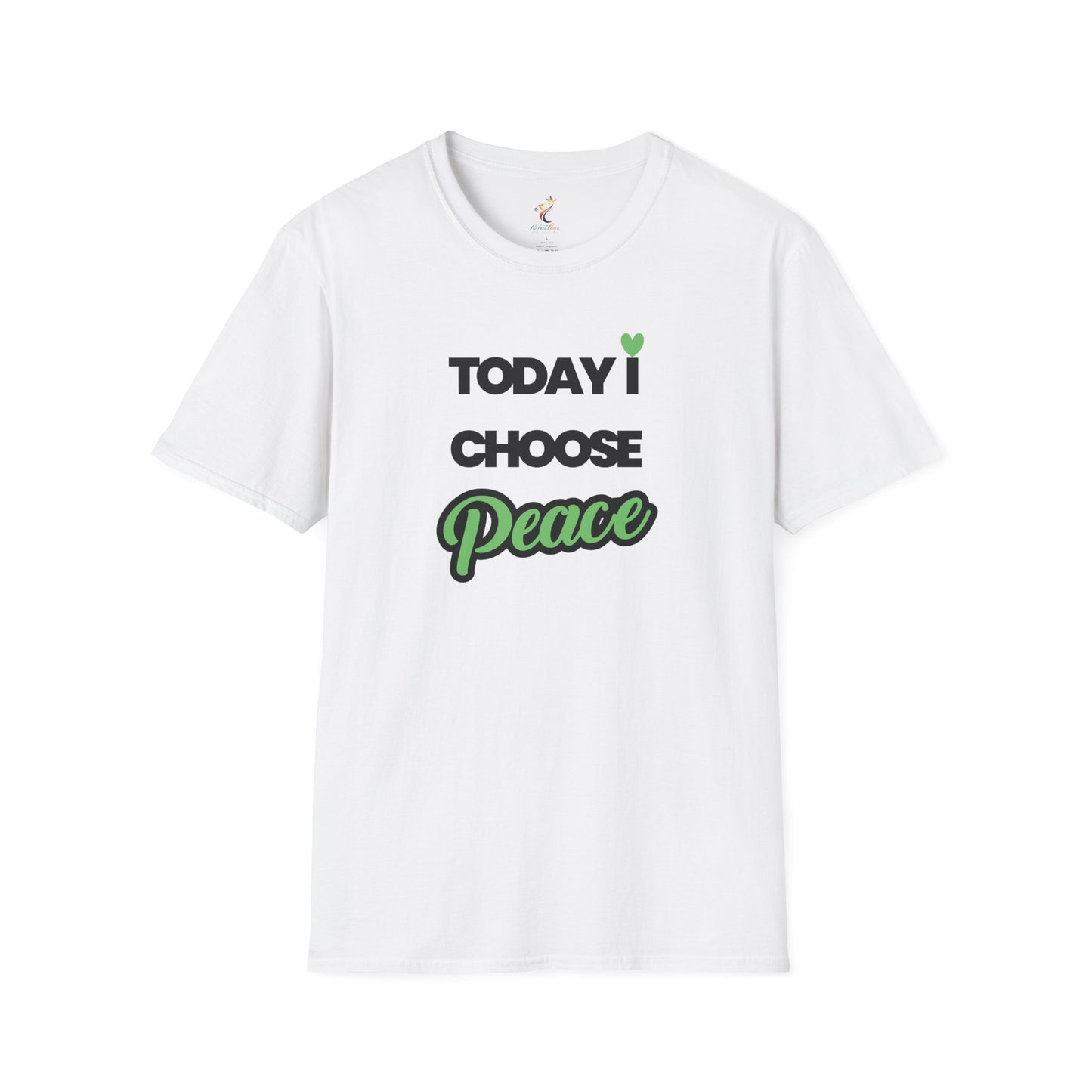 "Today I Choose Peace" Inspirational Graphic Tee