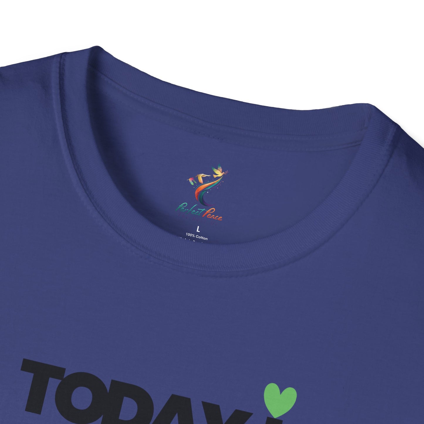 "Today I Choose Peace" Inspirational Graphic Tee