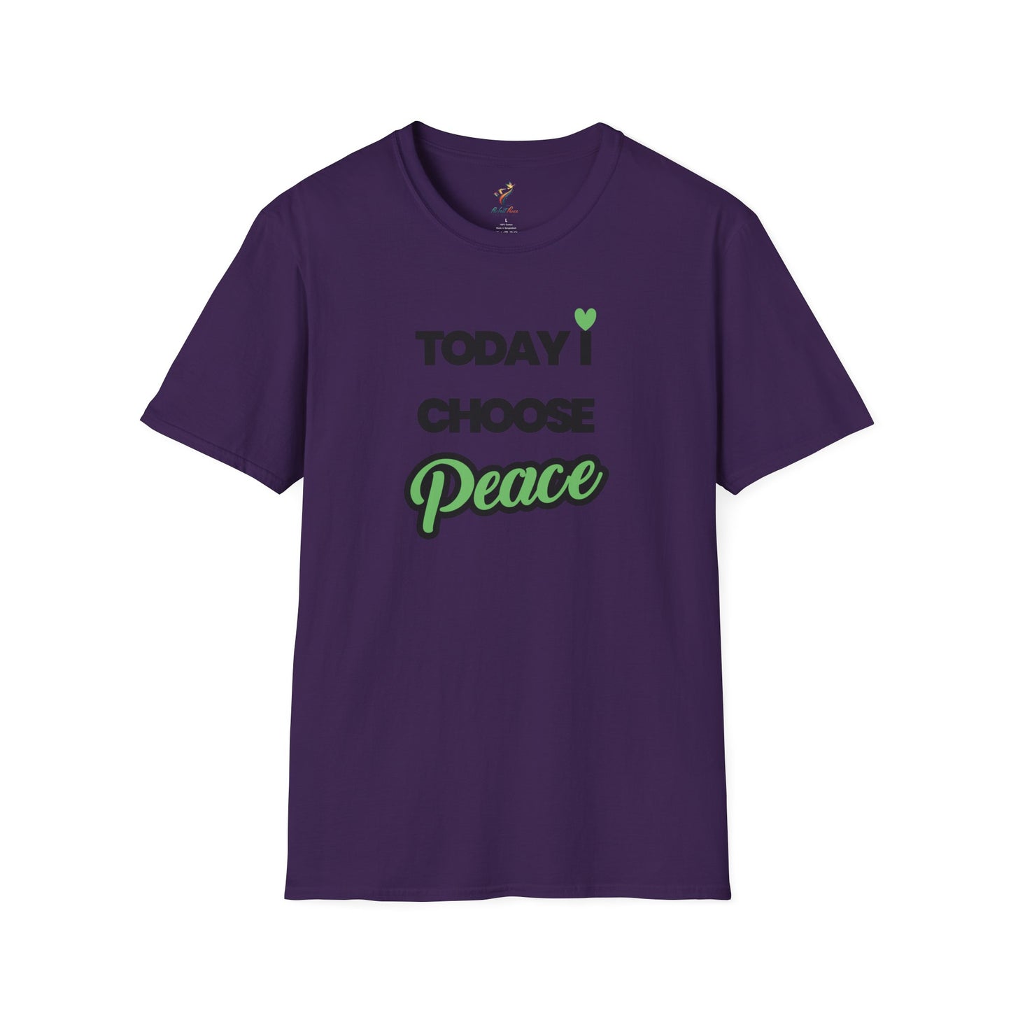 "Today I Choose Peace" Inspirational Graphic Tee