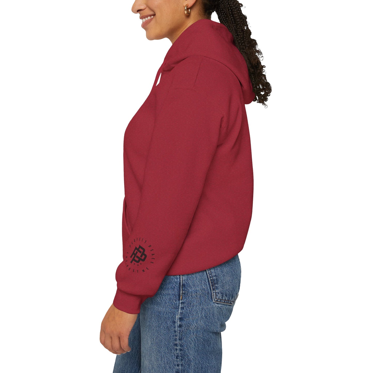 GHOP Hoodie — God Hears Our Prayers Minimal Logo Pullover