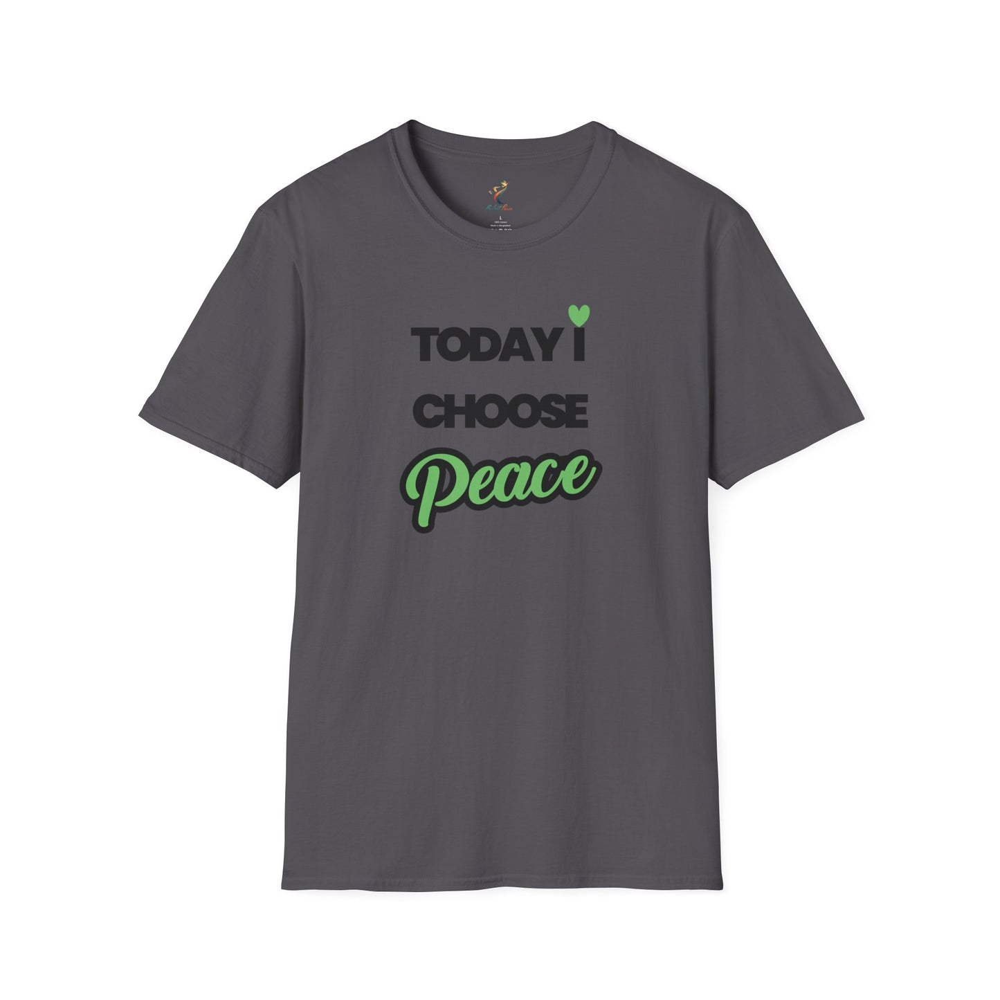 "Today I Choose Peace" Inspirational Graphic Tee