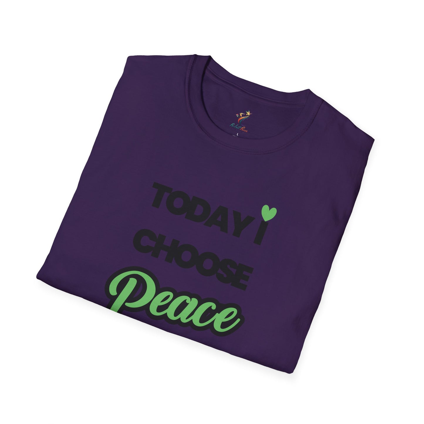 "Today I Choose Peace" Inspirational Graphic Tee