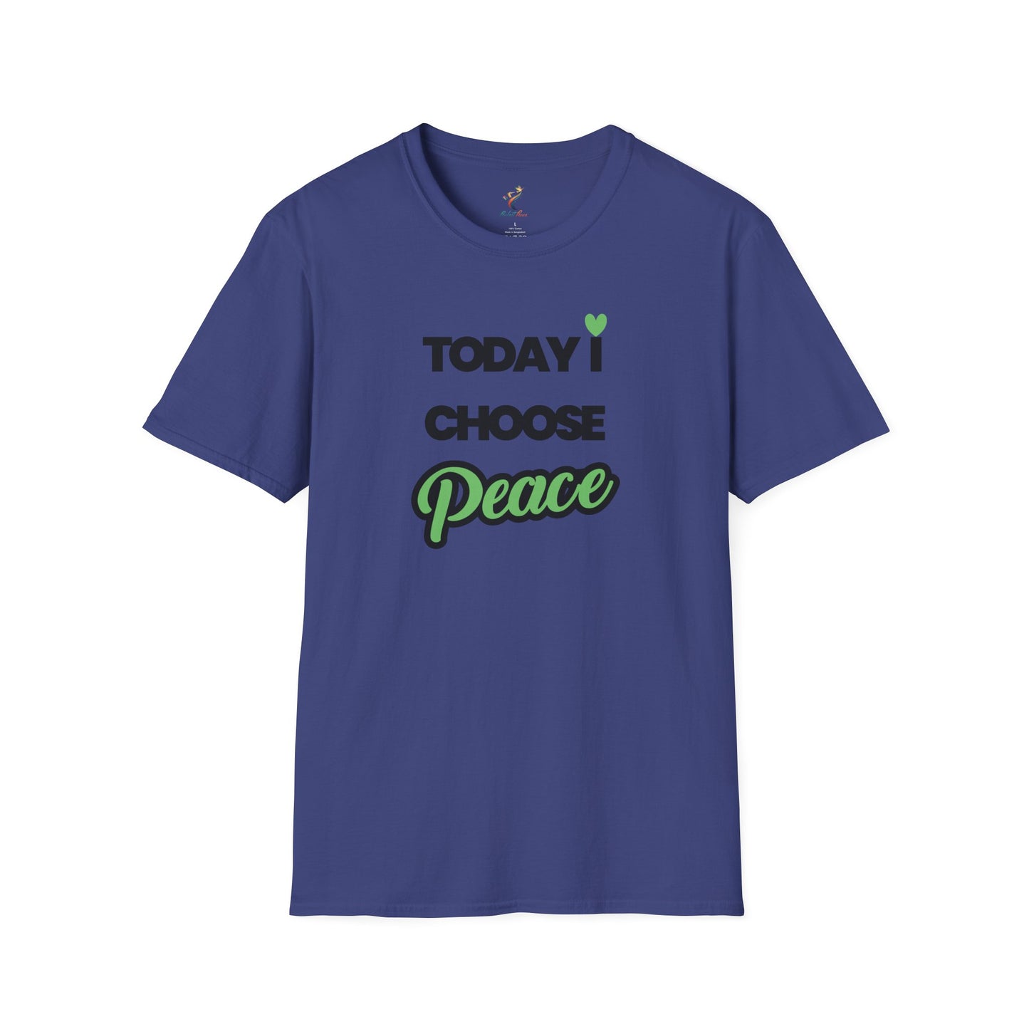 "Today I Choose Peace" Inspirational Graphic Tee