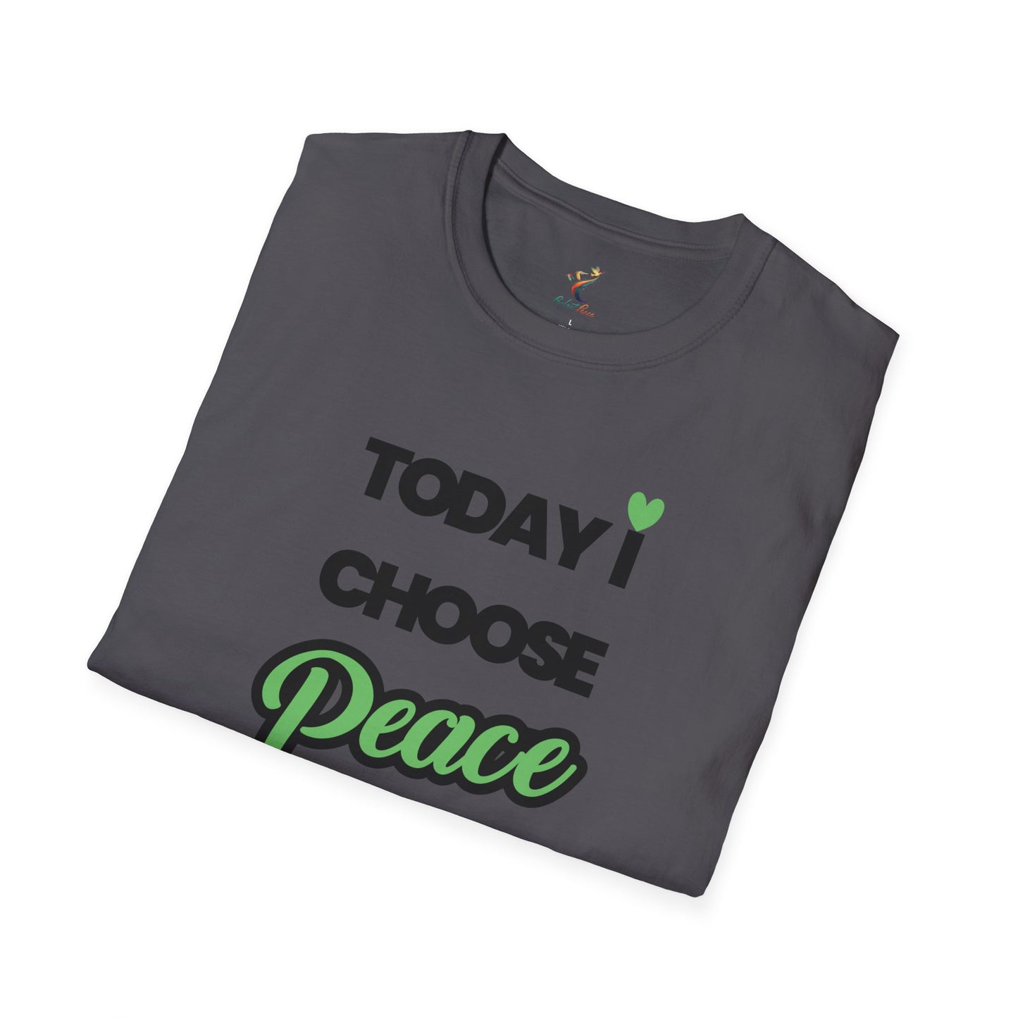 "Today I Choose Peace" Inspirational Graphic Tee