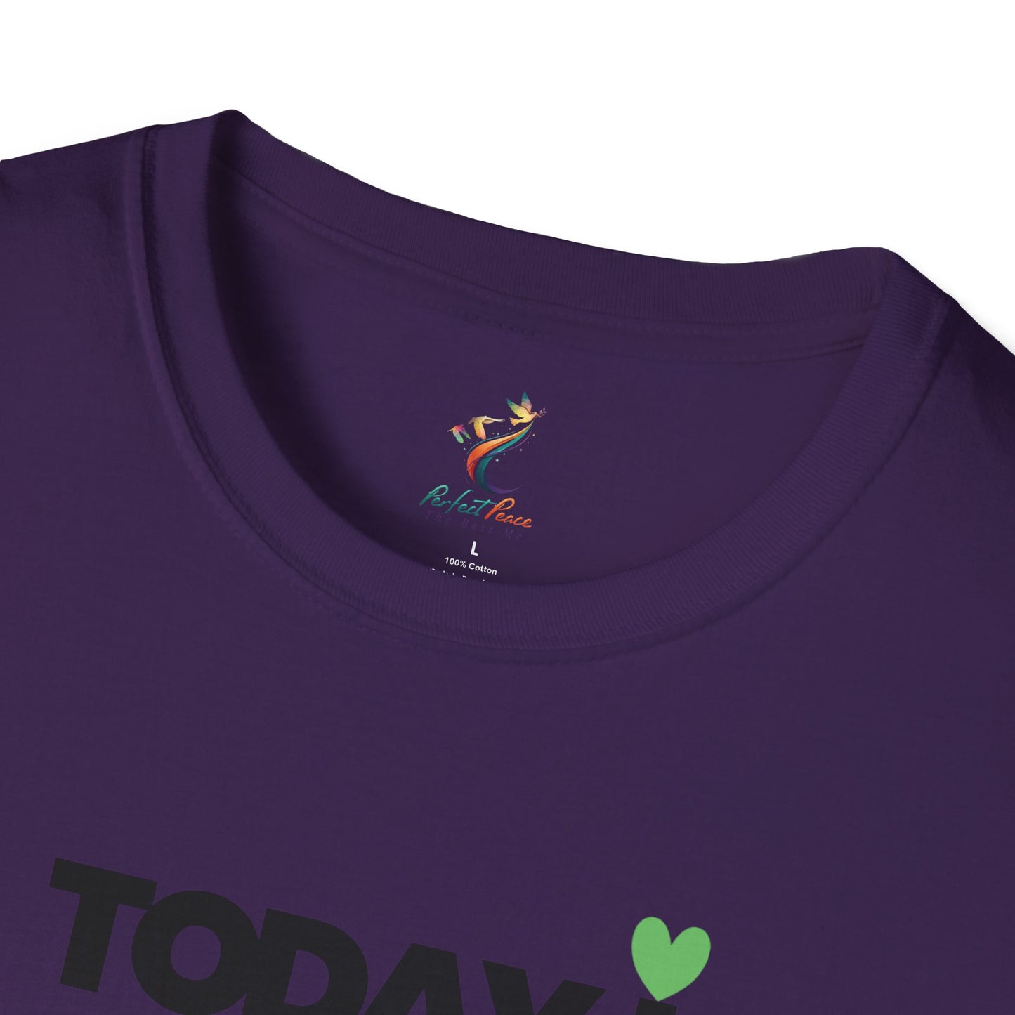 "Today I Choose Peace" Inspirational Graphic Tee