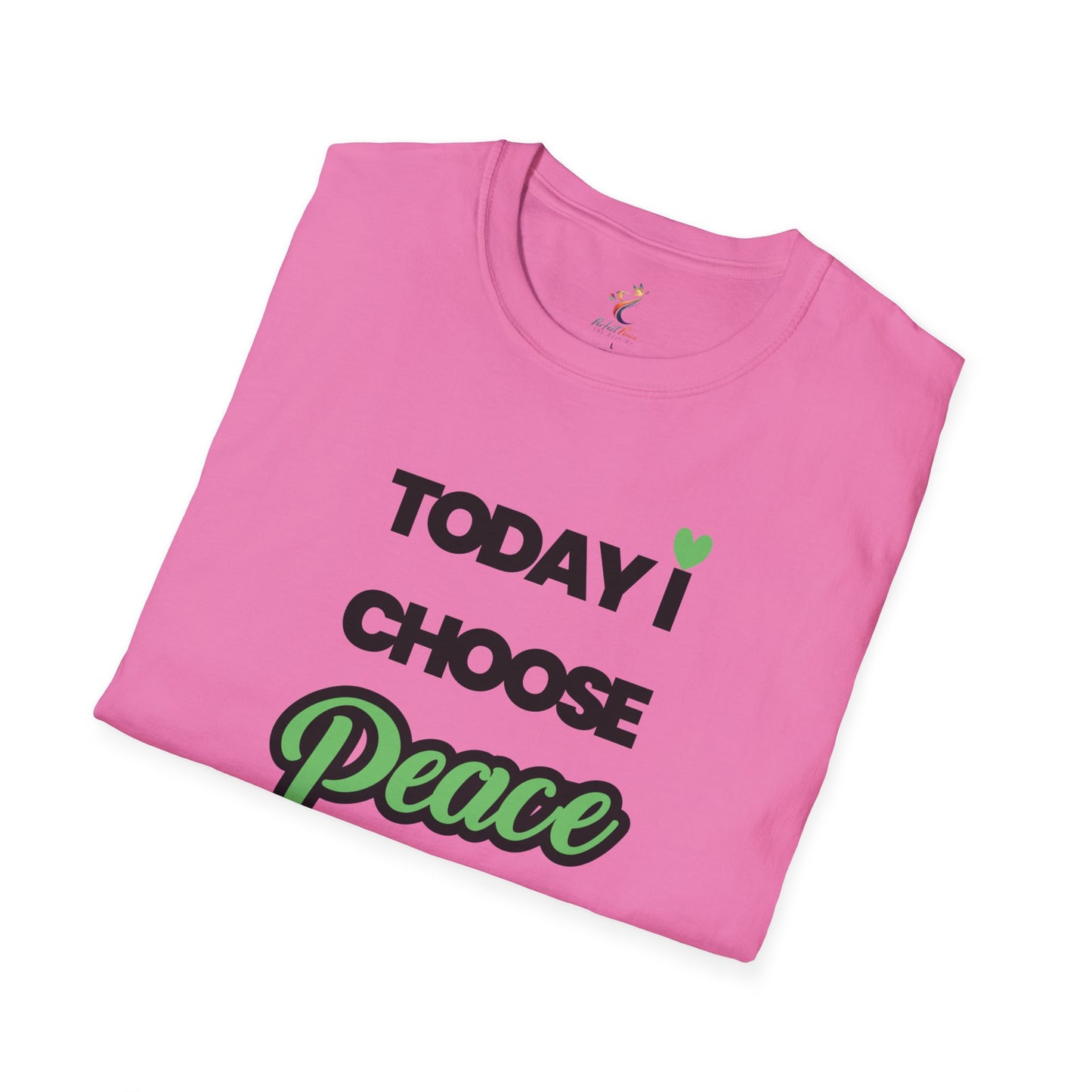 "Today I Choose Peace" Inspirational Graphic Tee