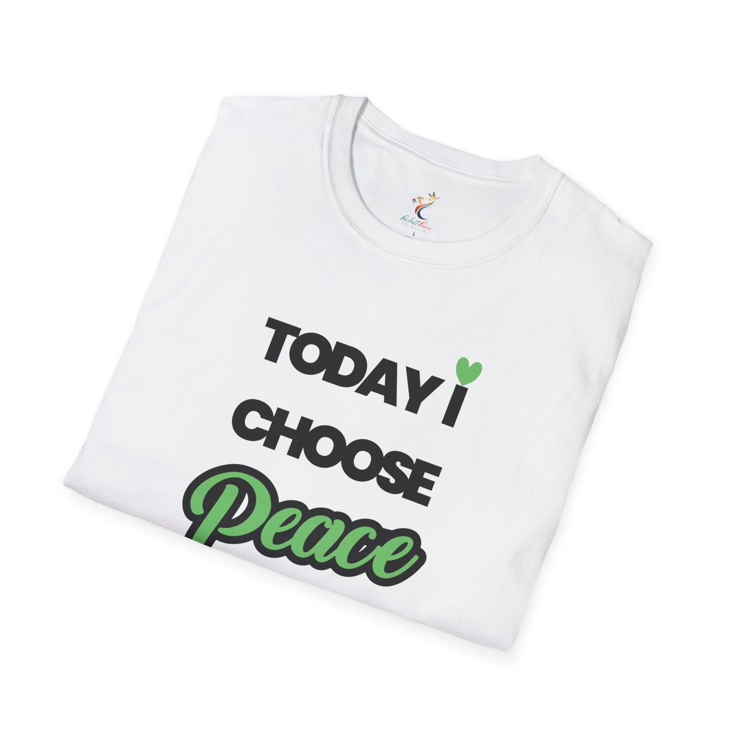 "Today I Choose Peace" Inspirational Graphic Tee