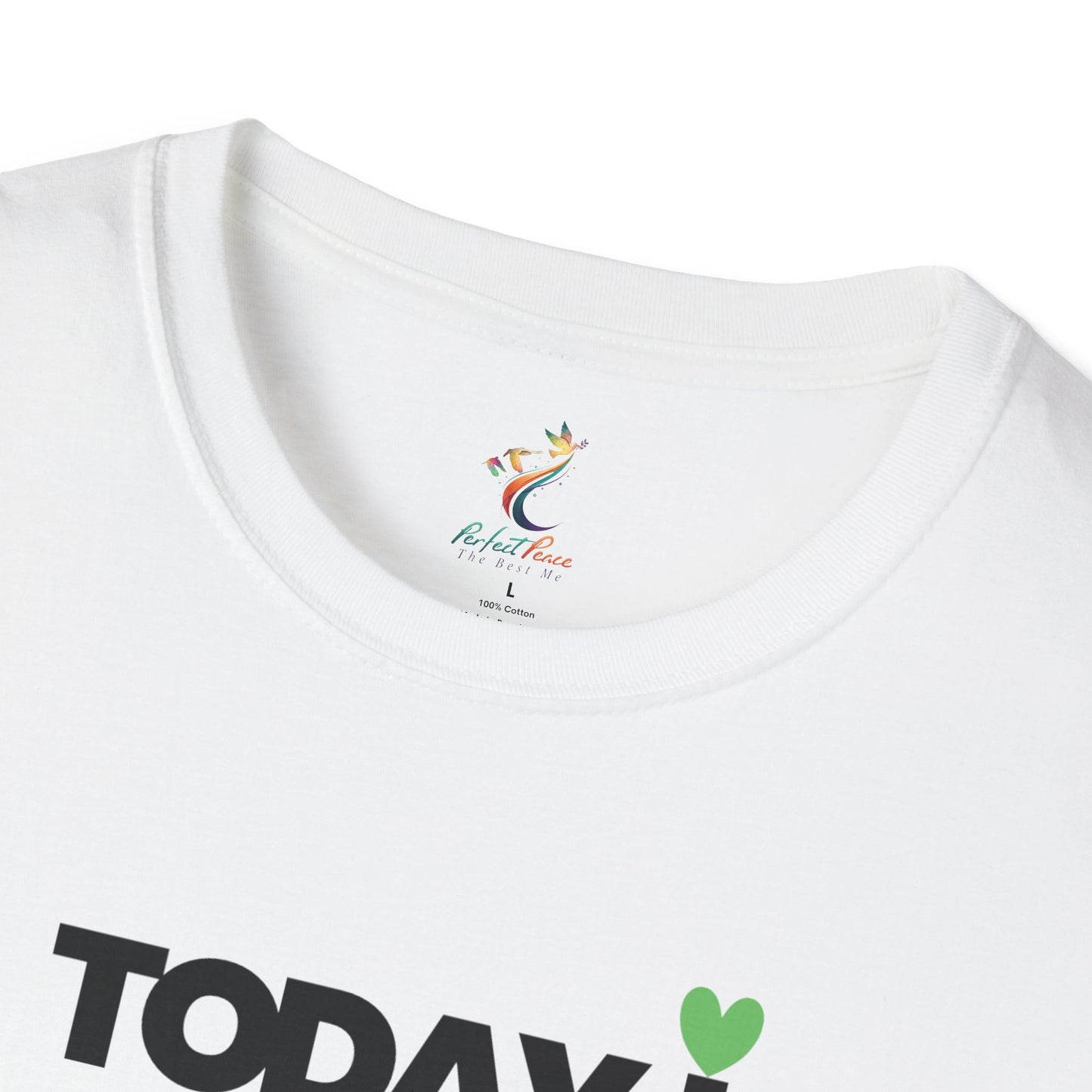 "Today I Choose Peace" Inspirational Graphic Tee