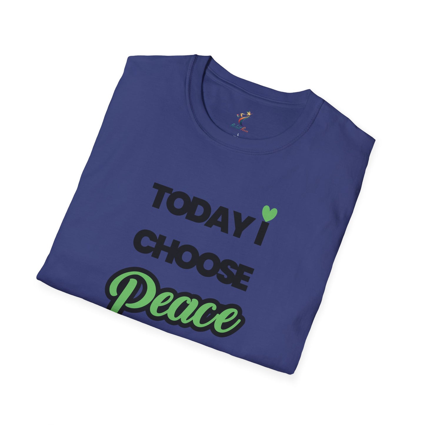 "Today I Choose Peace" Inspirational Graphic Tee