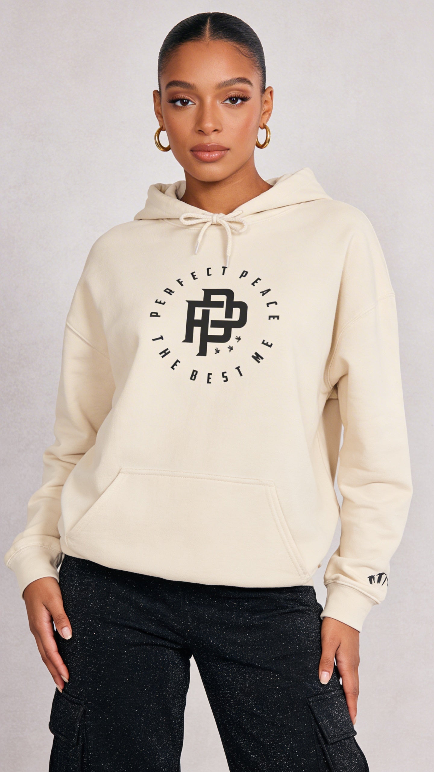 Perfect Peace Signature Hoodie - Minimal Logo Pullover