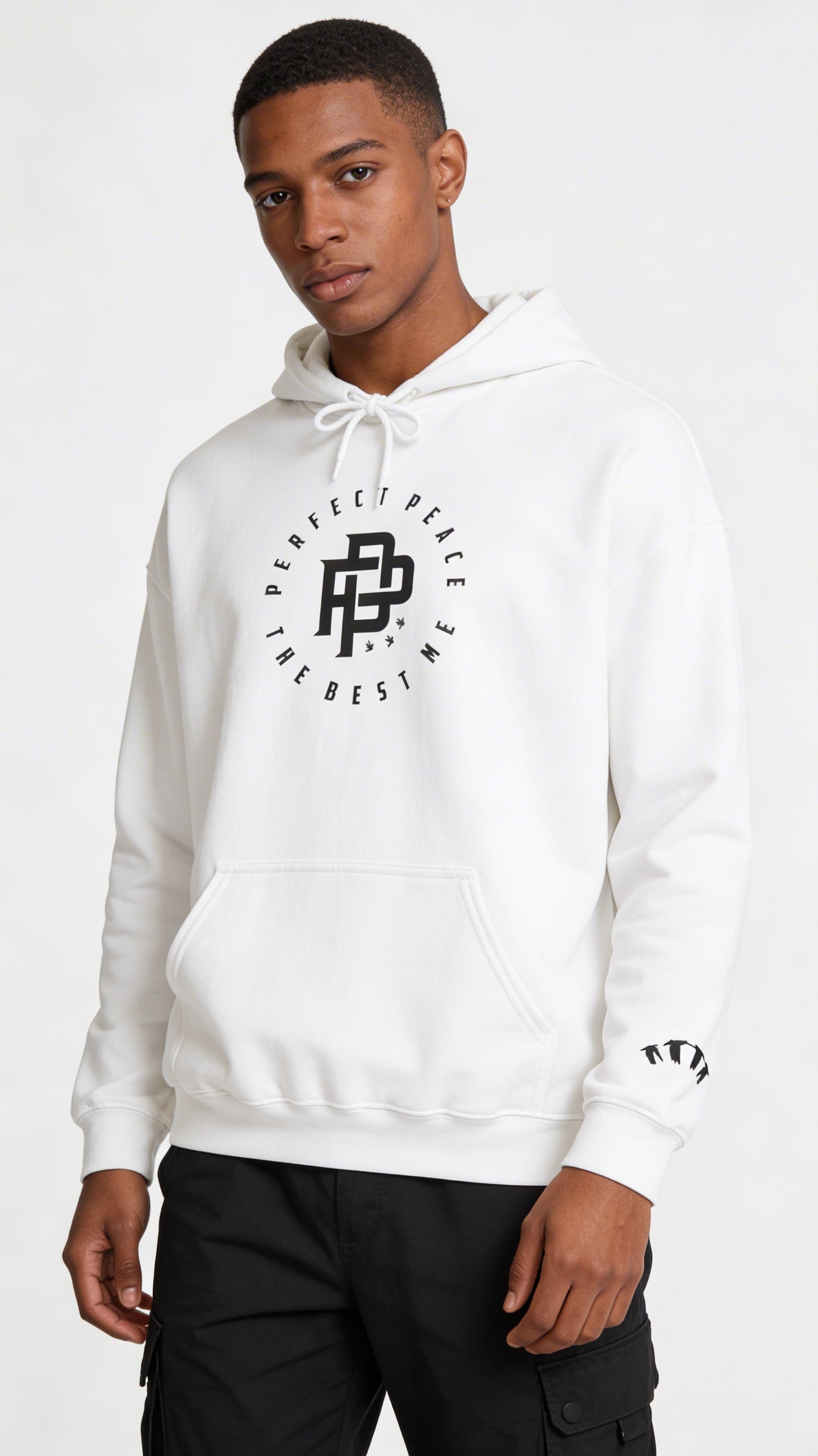Perfect Peace Signature Hoodie - Minimal Logo Pullover